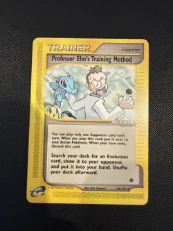 Professor Elm's Training Method 148/165 Expedition LP Non-Holo Pokemon TCG - Image 1