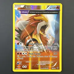 Pokemon TCG Entei 15/98 XY-Ancient Origins Reverse Holo NM - Image 1