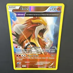 Pokemon TCG Entei 15/98 XY-Ancient Origins Reverse Holo NM - Image 3