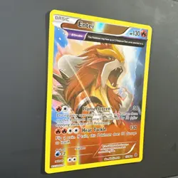 Pokemon TCG Entei 15/98 XY-Ancient Origins Reverse Holo NM - Image 4