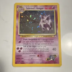Pokemon TCG Sabrina's Gengar Gym Challenge 1st Edition 14/132 80 HP Holo Rare - Image 1