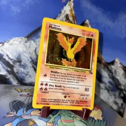 Moltres - 12/62 Pokemon Fossil - Holo LP 🔥 - Image 2