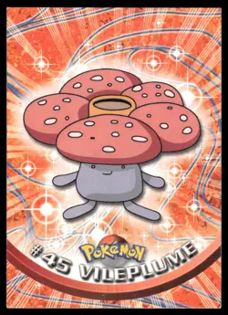 Pokemon Cards Vileplume #45 Topps Trading Cards Series 1 NM *2 - Image 1
