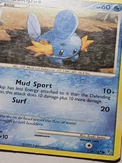 Mudkip 116/147 HP - B1G1F Supreme Victors Pokemon Card - Kouki Saitou Art - Image 3