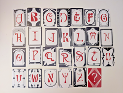 Secret Lair Encyclopedia Alphabet Card Set A-Z and U Near Mint MTG - Image 1