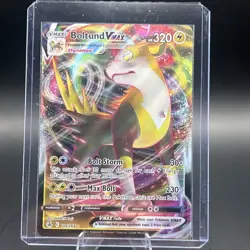 SWSH08: Fusion Strike #104/264 Boltund VMAX Pokemon NM TCG - Image 3