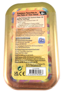 Pokemon TCG: Scarlet & Violet 151 - Mini Tin- Arcanine & Omanyte Factory Sealed - Image 2