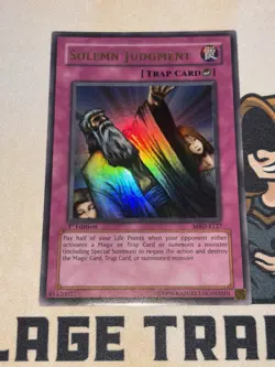 Solemn Judgment MRD-E127 Ultra Rare 1st Edition Yu-Gi-Oh! NM - Image 2