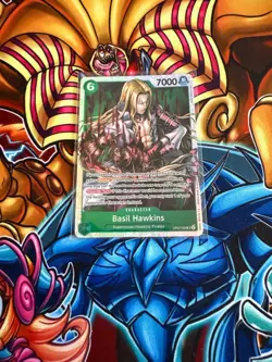 Basil Hawkins OP07-029 SR (PRB-02) - One Piece Card Game - Image 1