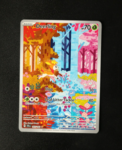 Pokemon Card TCG - Deerling 165/162 Temporal Forces - Illustration Rare - NM ⭐ - Image 1