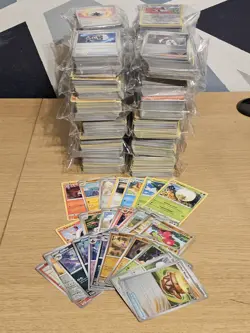2430 Bulk Bundle Of Pokemon Cards. NM/M Common, Uncommon, Reverse Holo. Mixed. - Image 1