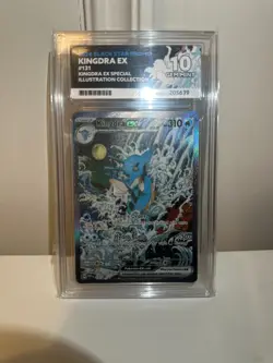 Kingdra ex 131 SV Promo Shrouded Fable ACE 10 GEM MINT Graded Pokemon TCG Card - Image 1