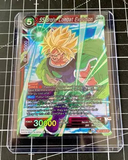 SS Broly Combat Evolution BT11-015 Rare Foil Dragon Ball Super Card - Image 1