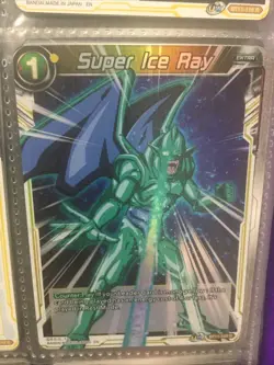 Super Ice Ray Foil - BT11-120 - NM - Dragon Ball Super Eis Shenron Card - Image 1