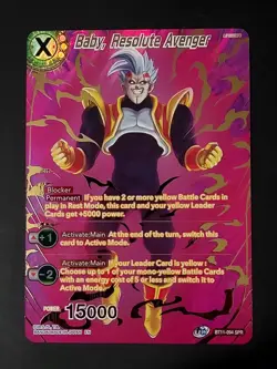 Baby Resolute Avenger BT11-094 SPR Foil 1st Ed. Dragon Ball Super Card Game | NM - Image 1
