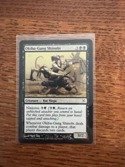Okiba-Gang Shinobi 76 - MTG - Betrayers of Kamigawa - LP - Image 1
