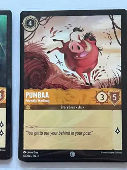 DDcards 🇨🇦 Disney Lorcana Non Foil Pumba Friendly Warthog - Image 1