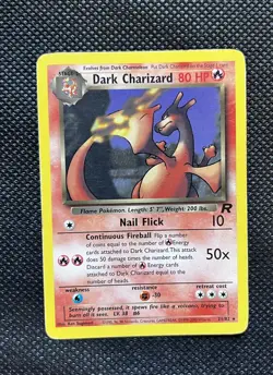 Pokemon TCG Dark Charizard 21/82 Team Rocket Regular - Image 4