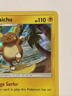 Alolan Raichu 31/111 Sm-Crimson Invasion Holo Pokemon TCG NM 🔥 - Image 3