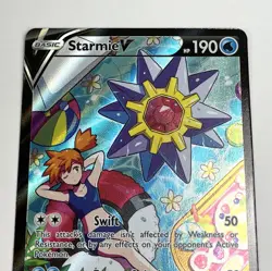 Pokemon Starmie V Astral Radiance Holo Ultra Rare Full Art TG13/TG30 - Image 2