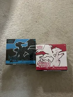 Pokemon TCG White Flair And Black Bolt Pokemon Center ETB NEW FACTORY SEALED - Image 1