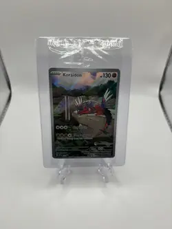Pokemon Koraidon SVP014 Pokemon Center Stamped Black Star Promo Factory Sealed - Image 1