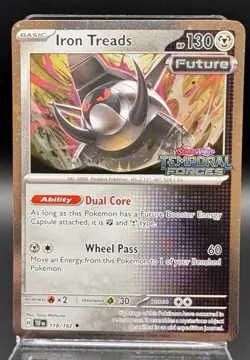 Great Tusk Iron Threads Ex Premium Collection - Promo Set (4) Pokemon TCG NM - Image 3