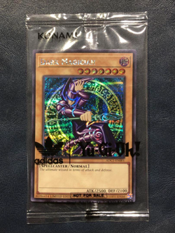 YuGiOh x adidas DARK MAGICIAN ADC1-EN001 Secret Rare Promo Limited Card NM - Image 1