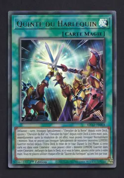 Yu-Gi-Oh! Quinte du Harlequin KICO-FR004 Ultra Rare 1st Ed. - Image 1