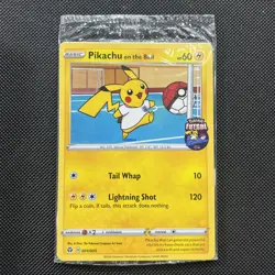 Pikachu on the Ball 001/005 Pokemon Card Sealed Promo Fultsal UK Exclusive - Image 1