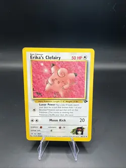 2000 Pokemon Erika’s Clefairy 40/132 Non-Holo Near Mint! Old Card! 🔥🔥 - Image 1