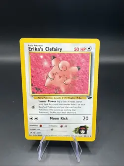 2000 Pokemon Erika’s Clefairy 40/132 Non-Holo Near Mint! Old Card! 🔥🔥 - Image 2