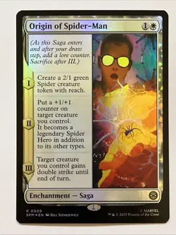 MTG - NM - Origin of Spider-Man Marvel's Spider-Man Foil - Image 1