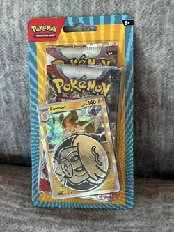 Pawmot Booster With Pawmot Holo, Metallic Coin, 2 Pokemon TCG Booster Packs -NEW - Image 1