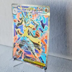 MEGA LUCARIO EX 160/132 ULTRA RARE POKEMON TCG MEGA EVOLUTION NM/M - Image 4