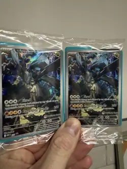 Pokemon Ascended Heroes N's Zekrom 031 Promo Pokemon Center Stamped SealedX2 - Image 2