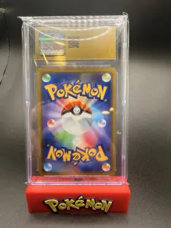 CGC Pristine 10 Japanese Pokemon 2019 Mewtwo and Mew Gx Tag Team 052/173 Holo RR - Image 2