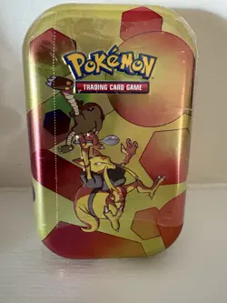Pokemon Scarlet & Violet 151 Mini Tin Kadabra Hitmonlee 2023 - Image 1