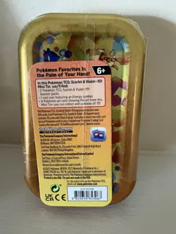 Pokemon Scarlet & Violet 151 Mini Tin Kadabra Hitmonlee 2023 - Image 2