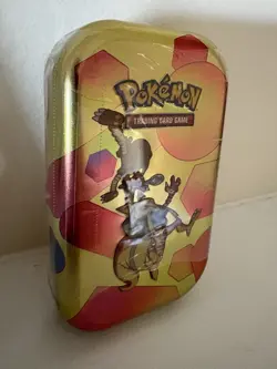 Pokemon Scarlet & Violet 151 Mini Tin Kadabra Hitmonlee 2023 - Image 4
