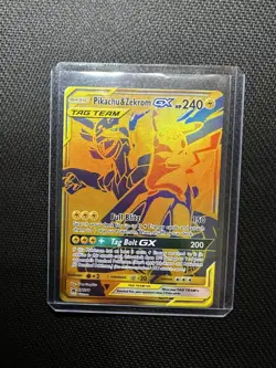 Pikachu & Zekrom GX SM248 Sm Holo Pokemon LIGHTLY PLAYED TCG - Image 1