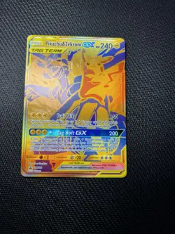 Pikachu & Zekrom GX SM248 Sm Holo Pokemon LIGHTLY PLAYED TCG - Image 2