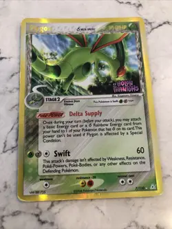 Pokemon Holon Phantoms Flygon Rare Holo Delta Species 7/100-NICE - Image 1
