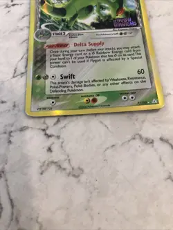 Pokemon Holon Phantoms Flygon Rare Holo Delta Species 7/100-NICE - Image 2