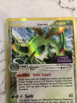 Pokemon Holon Phantoms Flygon Rare Holo Delta Species 7/100-NICE - Image 3