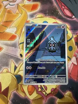 Pokemon Duskull 068/064 Illustration Rare Scarlet &Violet: Shrouded Fable NM - Image 1