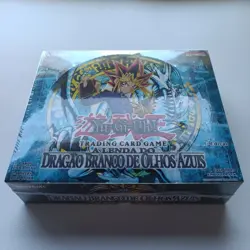 Yugioh 1st Edition Legend of Blue Eyes White Dragon Booster Box Portuguese - Image 3