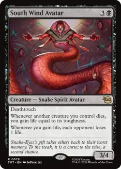 ~ South Wind Avatar ~ NM ~ Teenage Mutant Ninja Turtles ~ MTG ~ - Image 1