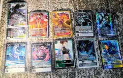 Digimon Rare / Super Rare Mixed card lot of 11 Near Mint - Image 1