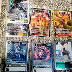 Digimon Rare / Super Rare Mixed card lot of 11 Near Mint - Image 2